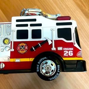 Vintage Fire Truck Toy Rescue